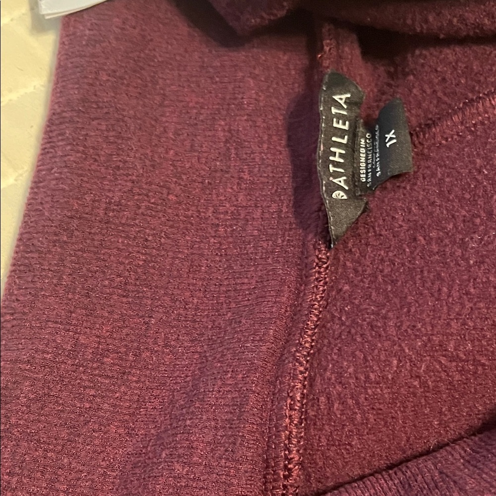 Athleta by Gap Deep Purple Maroon High Waist Jogger Pants | Size 1X - Picture 14 of 15